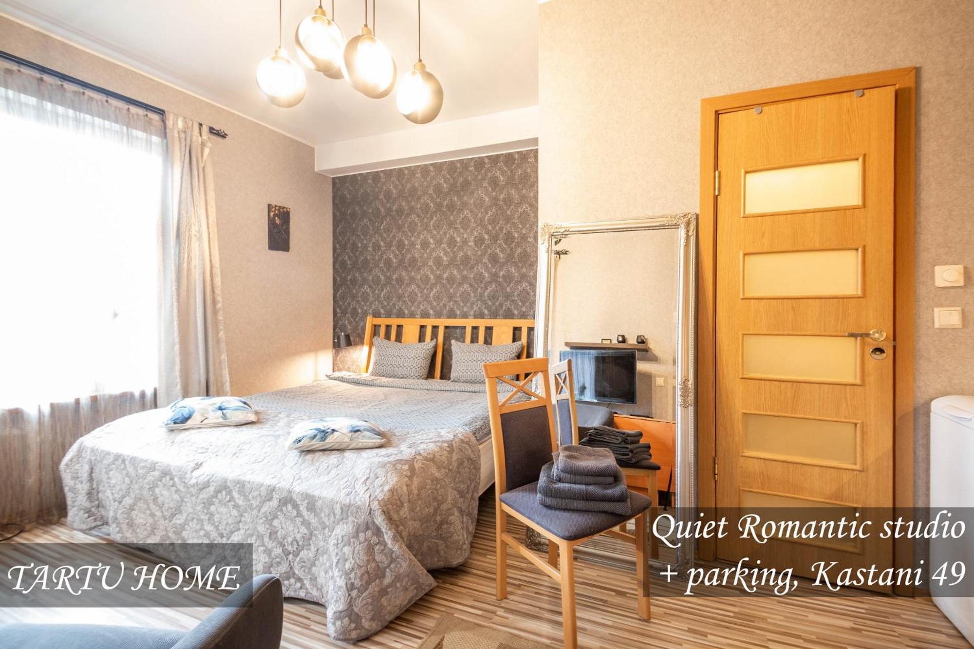 Quiet Romantic Studio Plus Parking, Tartu Home Eksteriør bilde